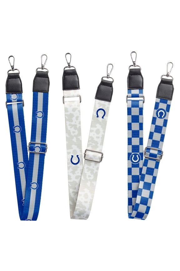 Indianapolis Colts 3-Pack Bag Strap Set