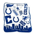 thumbnail image 1 of Indianapolis Colts 50'' x 60'' Native Raschel Plush Throw Blanket, 1 of 1