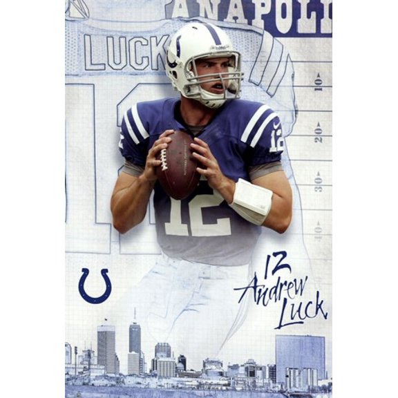 Indianapolis Colts - Andrew Luck 2012 Poster Print (24 x 36)