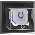 thumbnail image 1 of Indianapolis Colts Black Framed Wall-Mountable Cap Logo Display Case, 1 of 7