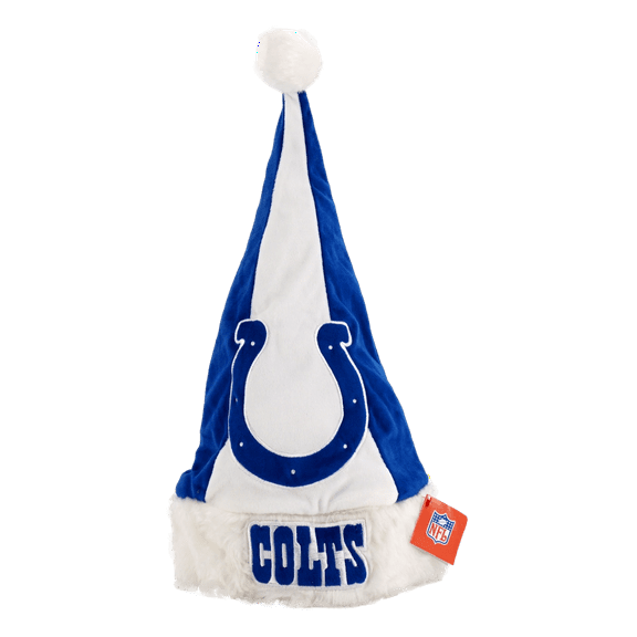 Indianapolis Colts Christmas Santa Hat (17 in) Adult Unisex Football Team