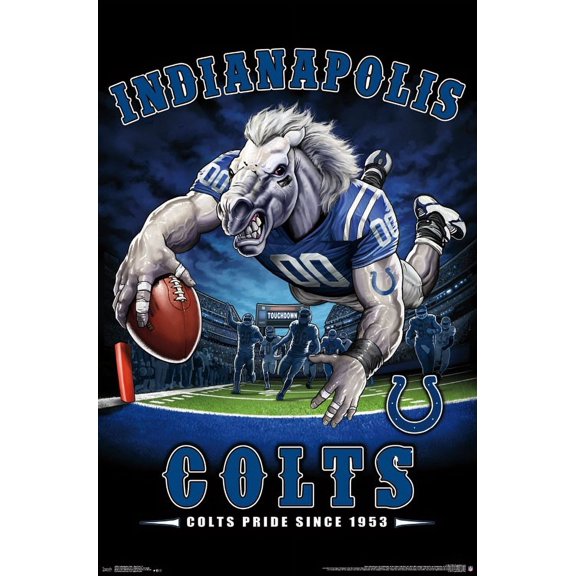 Indianapolis Colts - End Zone Poster Print (22 x 34)