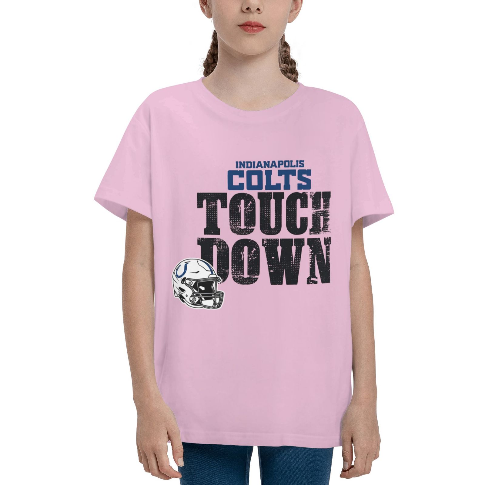Indianapolis Colts Kids Short Sleeve Shirt for Boys and Girls Sports Football Team Logo for Baseball Fans Gifts Walmart