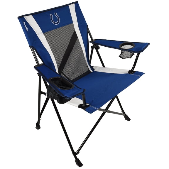 Kijaro Dual Lock Pro Indianapolis Colts Seat Lock Camping Chairs with Carry Bag