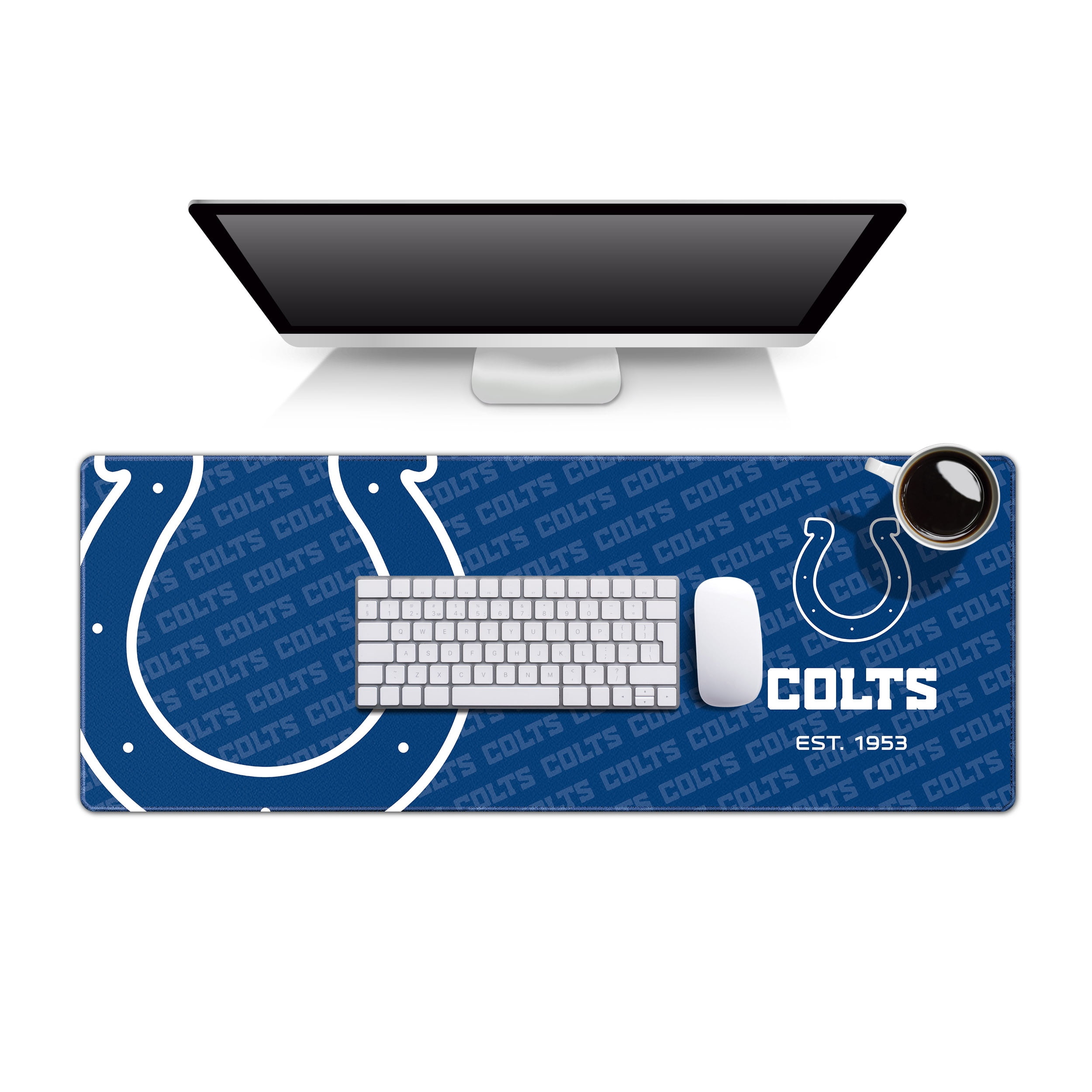 Indianapolis Colts Logo Series Desk Pad SMU