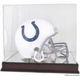 thumbnail image 1 of Indianapolis Colts Mahogany Helmet Logo Display Case with Mirror Back, 1 of 7
