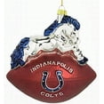 thumbnail image 1 of Indianapolis Colts Mascot Football Ornament, 1 of 2