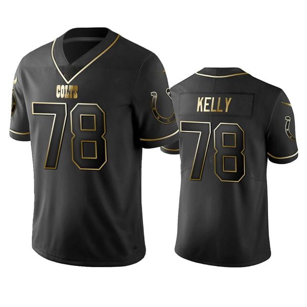 Indianapolis Colts Men 18 Peyton Manning 84 Jack Doyle 53 Darius Leonard Women Youth Black Golden Edition Custom Vapor Limited Jersey Walmart