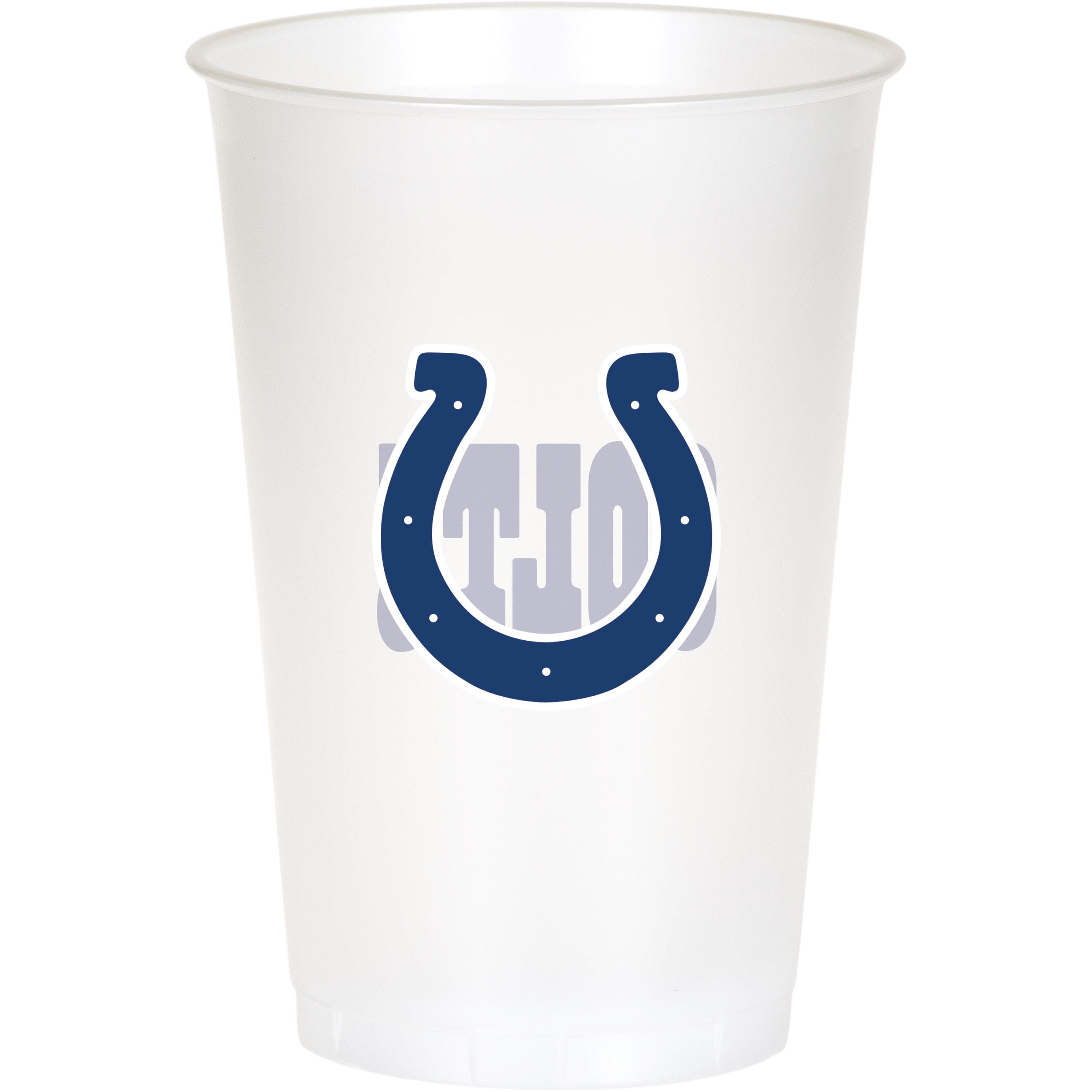 Indianapolis Colts Plastic Cups, 24 Count for 24 Guests