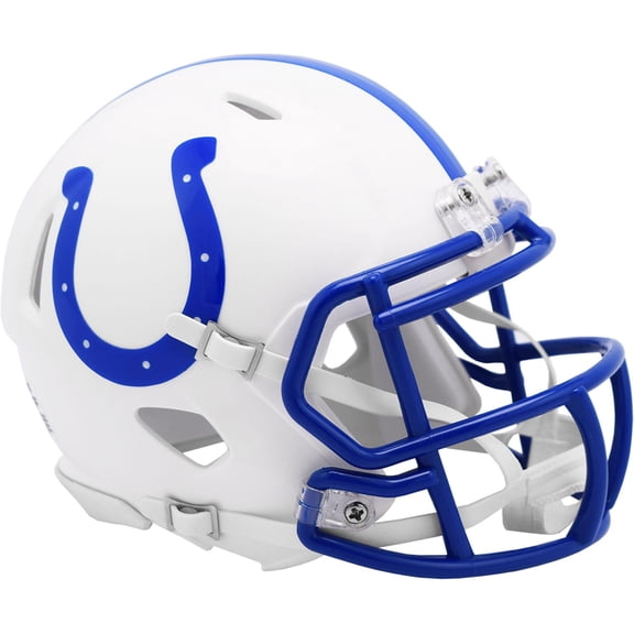 Indianapolis Colts Riddell 1995-2003 Throwback Speed Mini Helmet