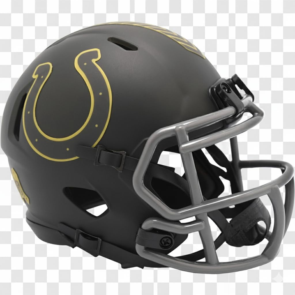 Indianapolis Colts Salute to Service 2025 Version 4 Mini Speed Football Helmet - New in Riddell Box
