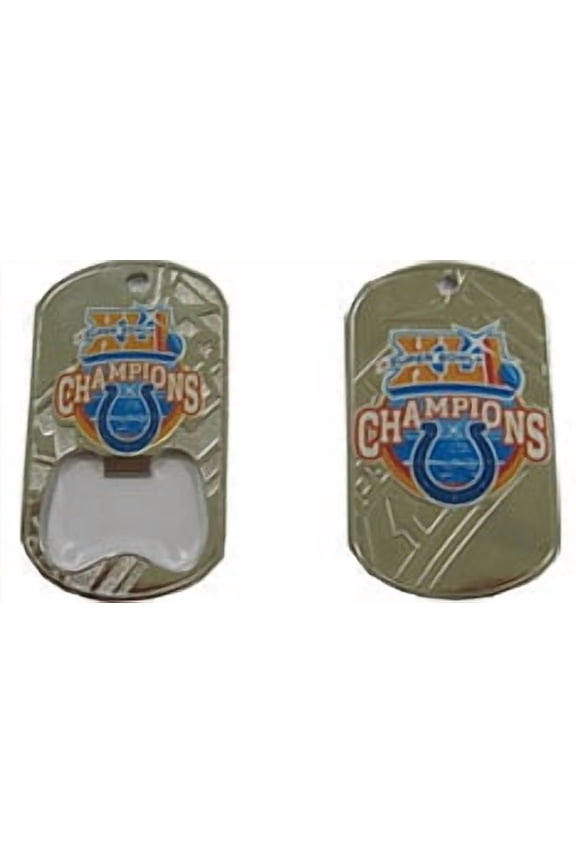 Indianapolis Colts Super Bowl Champion Keychain And Bottle Opener