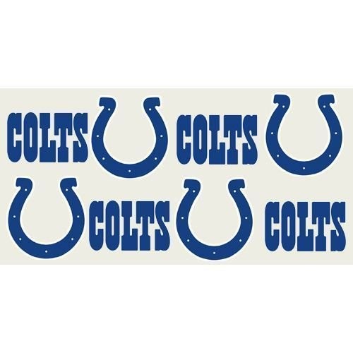 Indianapolis Colts Temporary Tattoos Sheet