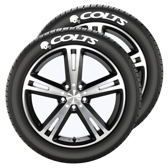 Indianapolis Colts Tire Tatz by Team Promark