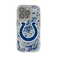 thumbnail image 1 of Indianapolis Colts iPhone Clear Paisley Design Case, 1 of 6