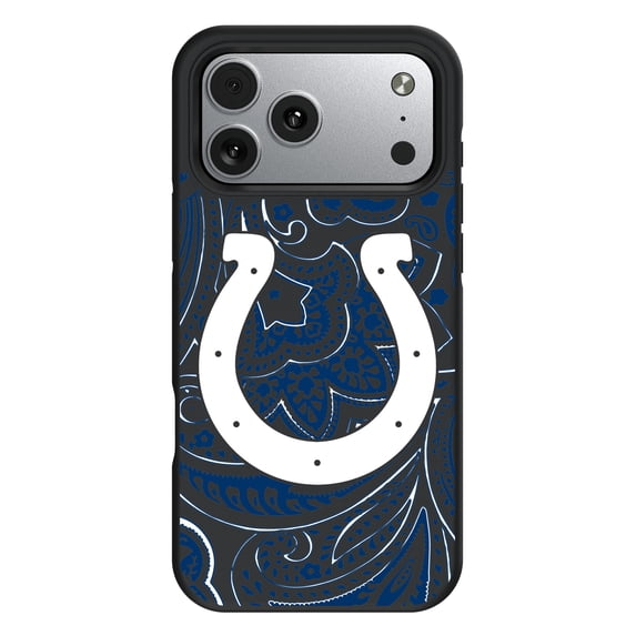 Indianapolis Colts iPhone Paisley Design Bump Case