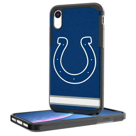 Indianapolis Colts iPhone Rugged Stripe Design Case
