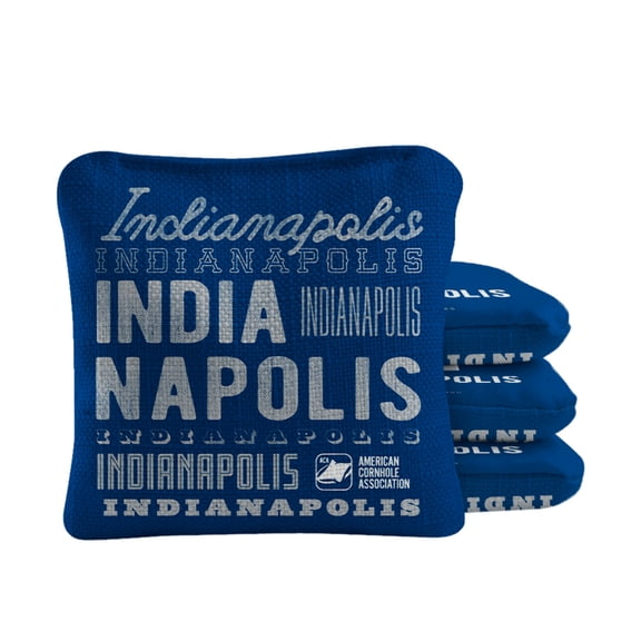 Indianapolis Football Vintage Gameday Synergy Pro Cornhole Bags