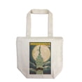thumbnail image 1 of Indianapolis, Indiana, Soldiers' and Sailors' Monument and Moon (100% Cotton Canvas Reusable Tote Bag), 1 of 3