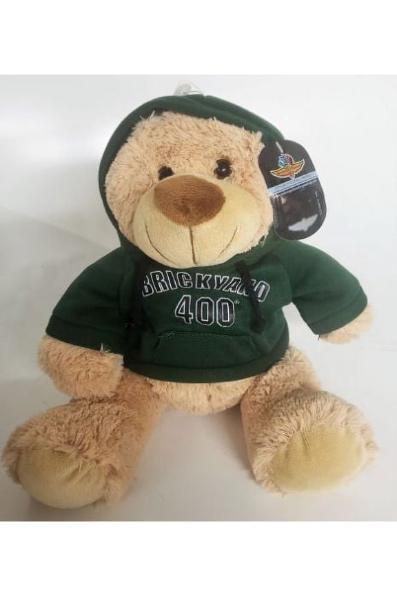 Motor Speedway Brickyard 400 Teddy Bear With Hoodie 12