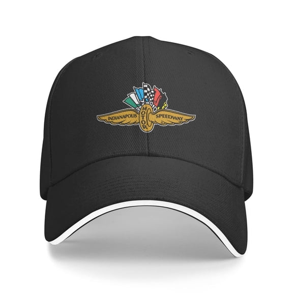 Indianapolis Motor Speedway Logos Sandwich Cap Unisex Classic Baseball Capunisex Adjustable Casquette Dad Hat