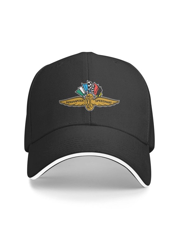 Indianapolis Motor Speedway Logos Sandwich Cap Unisex Classic Baseball Capunisex Adjustable Casquette Dad Hat