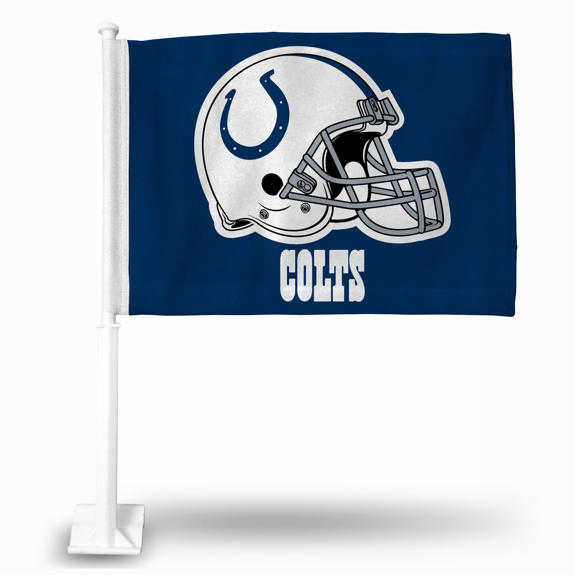 Colson Flags Rico Indianapolis Colts 2-Sided Car Flag with Plastic Rod and Nylon ...