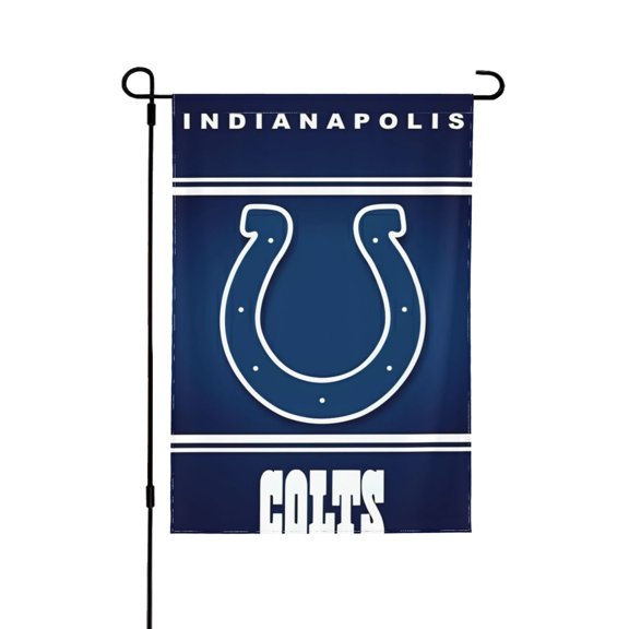 Indianapolis Personalized Double Garden Sided Flag Football Fans National Flag Yard Wall Mounted Painting Decorative Multicode Banner Indoor/Outdoor Home