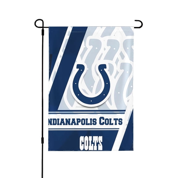 Indianapolis Personalized Double Garden Sided Flag Football Fans National Flag Yard Wall Mounted Painting Decorative Multicode Banner Indoor/Outdoor Home