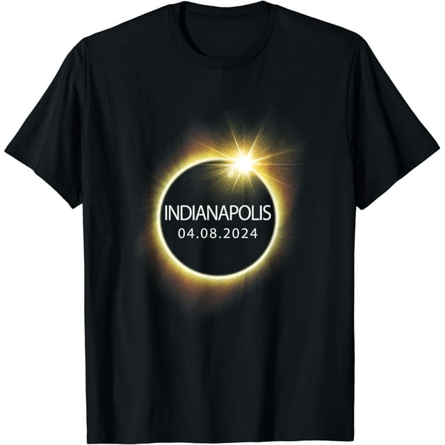 Indianapolis Solar Eclipse 2024 Cotton TShirt