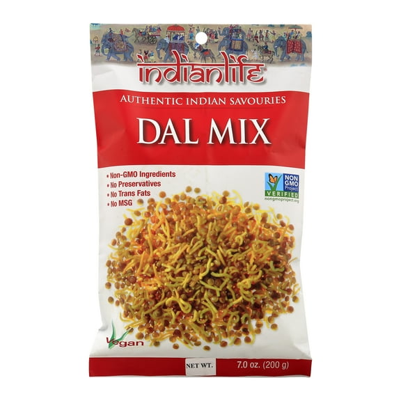 Indianlife Dal Snack Mix 7 oz (Pack Of 8)