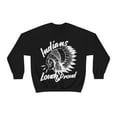 thumbnail image 1 of Indians Loud and Proud Spirit Sweatshirt Indian Mascot School Shirt Black 3XL, 1 of 7