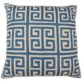 thumbnail image 1 of Indias Heritage C829 Givenchy Blue Hand Embroidery Pillow, Blue, 1 of 1