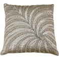 thumbnail image 1 of Indias Heritage C855 Poly Dupioni Embroidery Pillow- Taupe, 1 of 1