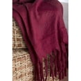 thumbnail image 1 of Indias Heritage TH26 Wool Throw Pillow - Maroon - 50 x 70 in., 1 of 1