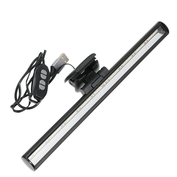 Worgeous Adjustable Computer Monitor Light with USB ABS PC for Computer Use 10 Brightness Dimming