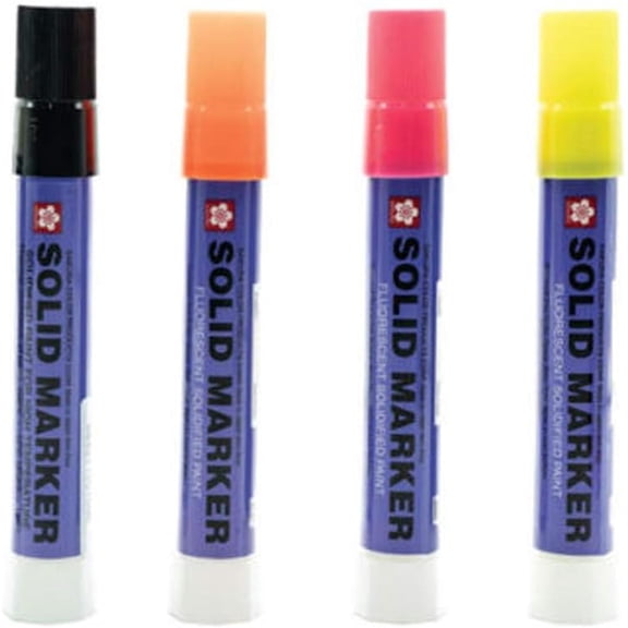 Indicator Marker 4 Pack Pink Chartr Orange Black