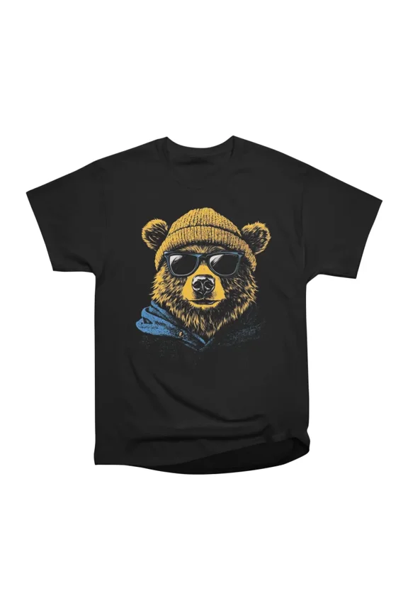 Indie Bear T-Shirt Tee Gift For Him Merch For Her Apparel For Friend