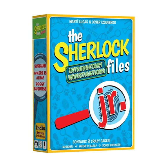 Indie Boards & Cards Sherlock Files Junior - Introductory Investigations New