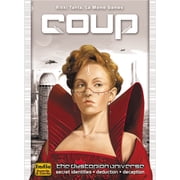 Indie Boards and Cards Coup Bluffing & Strategy Card Game, Fast-Paced Social Deduction Party Gam