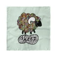 thumbnail image 1 of Indie Head Scarf, Hipster Doodle Fun Sheep, Head Wrap, 3 Sizes, by Ambesonne, 1 of 2