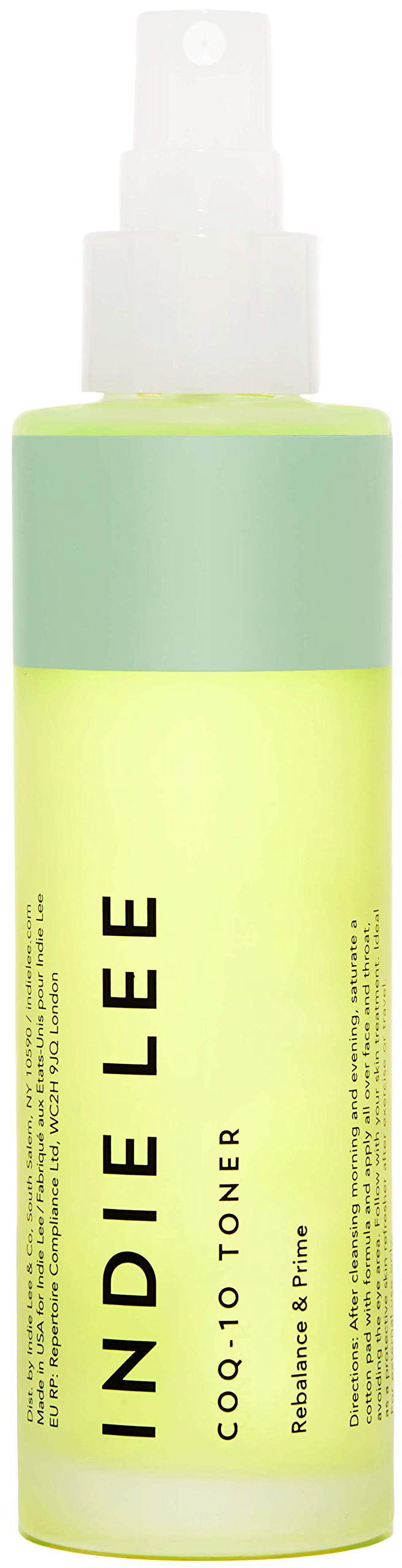 Indie Lee CoQ-10 Toner Mist - Non-Drying Priming Toner with Hyaluronic Acid, Cucumber & Aloe Vera (4oz / 125ml)