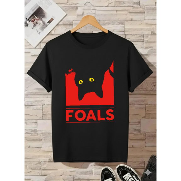 Indie Rock Math Rock Cat Theme Cool Music Art Unisex T-Shirt V91006, up to size 5XL