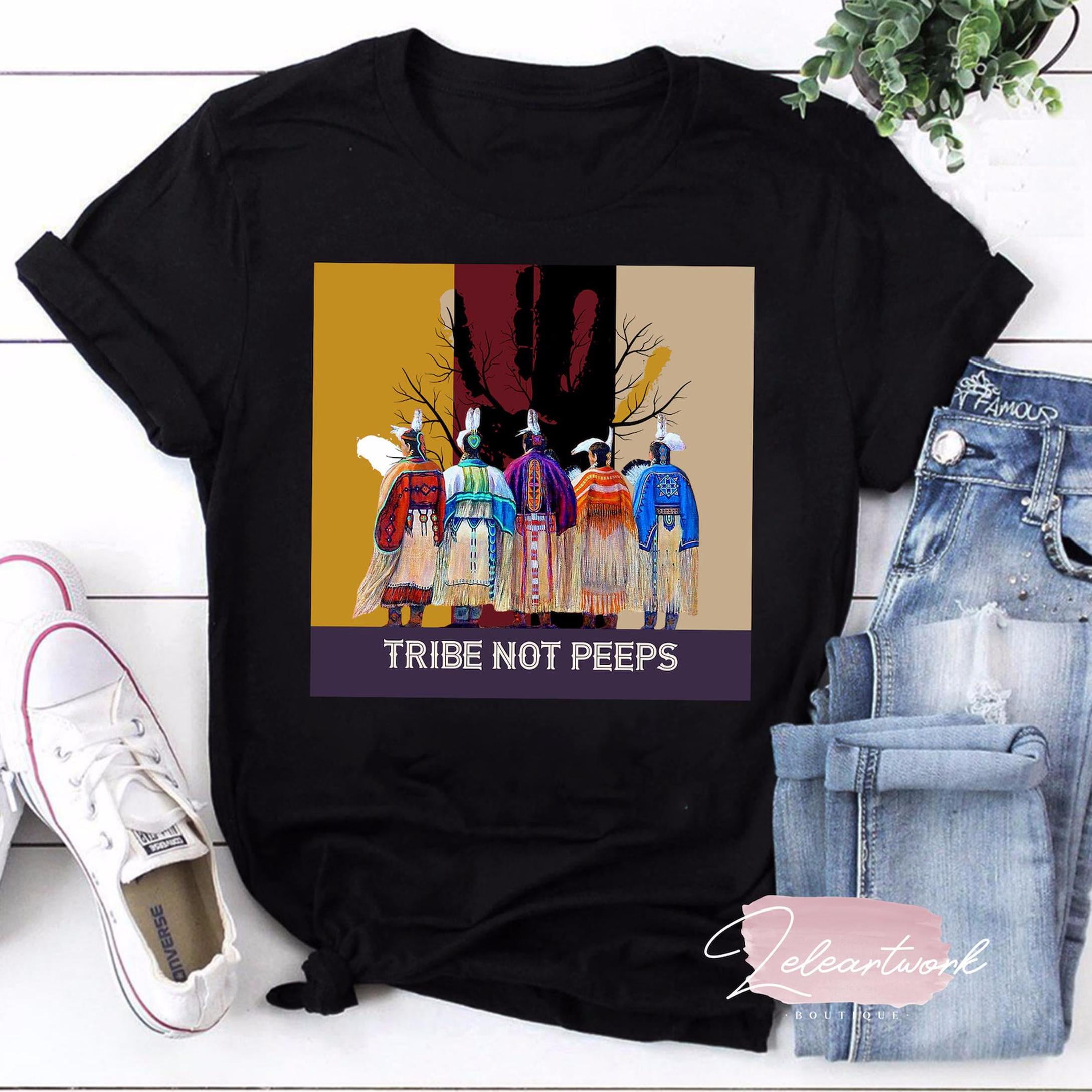 Indigenous Native American Tribe Not Peeps T-Shirt, Indigenous Shirt ...
