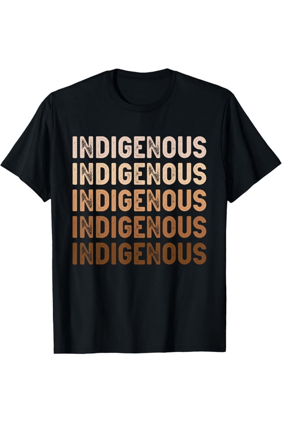 Indigenous Peoples Day Native American Heritage Pride T-ShirtMen and women, Black T-shirt, size: Extra large