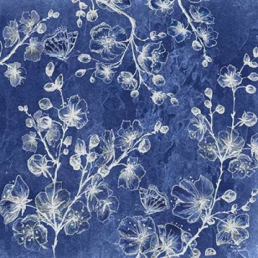 Indigo Asian Influence I Canvas Art - Tre Sorelle Studios (24 x 24)