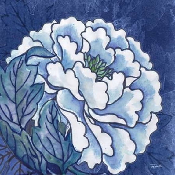 Indigo Asian Influence II Poster Print by Tre Sorelle Studios (24 x 24)