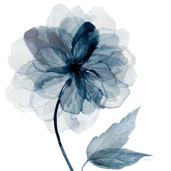 Indigo Bloom I Poster Print by Carol Robinson