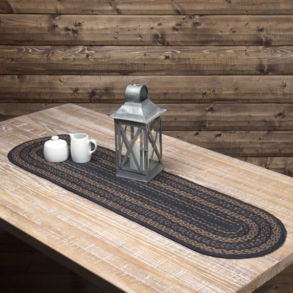 Patriot Navy Jute Runner 13x48