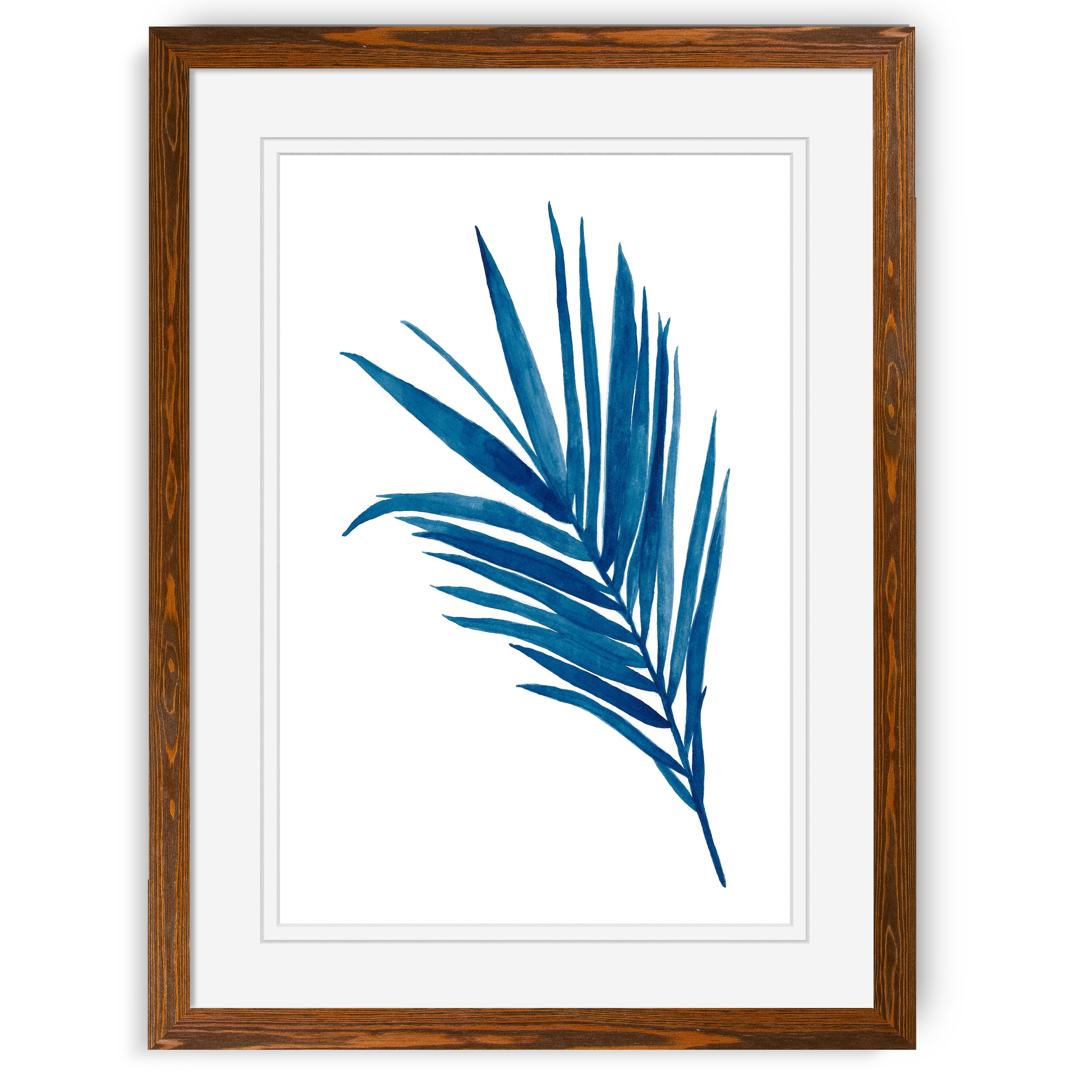 Wexford Home Indigo Botanica III Framed Maple 22X30 Walmart Wexford home indigo botanica iii framed maple 22x30 walmart